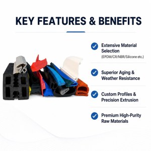 Custom Rubber Sealing Strip Solutions - Profiles, Sizes and OEM/ODM Service