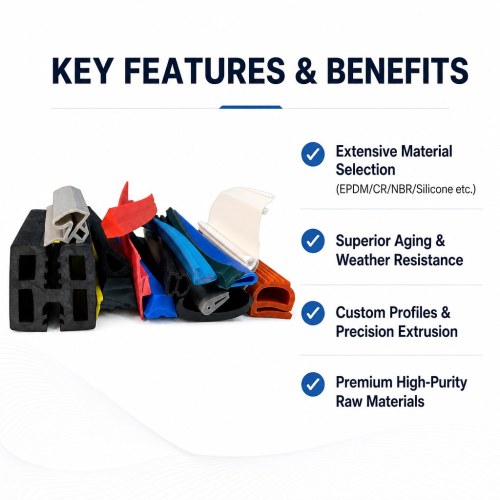 Custom Rubber Sealing Strip Solutions - Profiles, Sizes and OEM/ODM Service
