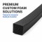 White EPDM Foam Rubber Sealing Strip - Custom Hollow Profile OEM/ODM