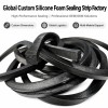 Custom EPDM Sponge Rubber Extrusion Profile - Weatherproof Foam Seal OEM/ODM
