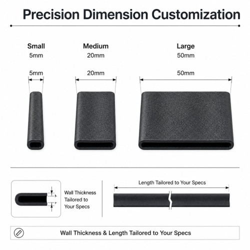 EPDM Rubber Sleeve for Cable Protection - Custom Flexible Protective Cover OEM/ODM