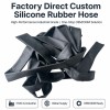 EPDM Rubber Sleeve for Cable Protection - Custom Flexible Protective Cover OEM/ODM