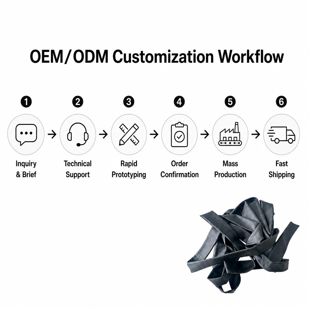 EPDM Rubber Sleeve for Cable Protection product image 8