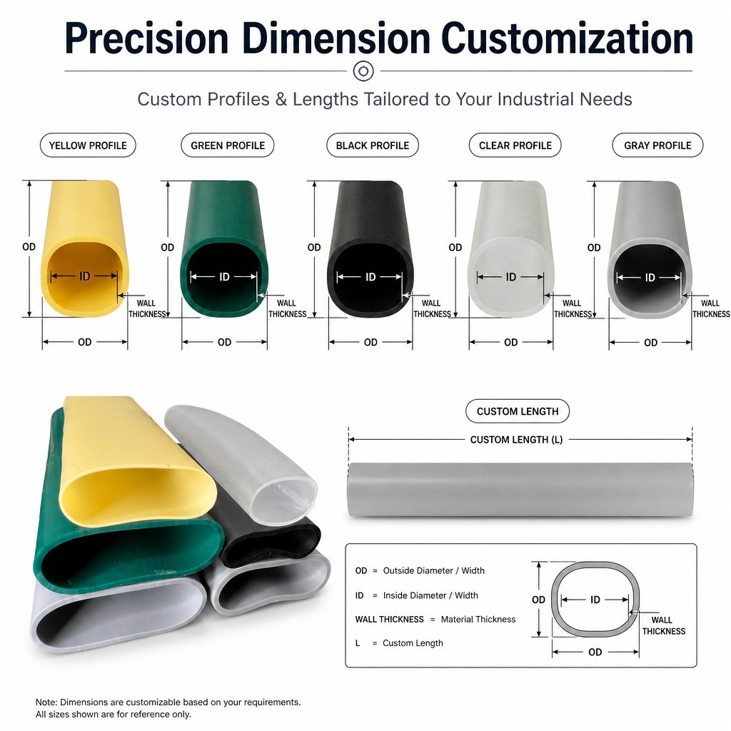 Custom EPDM Rubber Sleeve for Cable and Component Protection product image 4