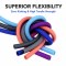 Flexible Silicone Hoses - Multi-Color Custom Rubber Tubing for Industrial Use