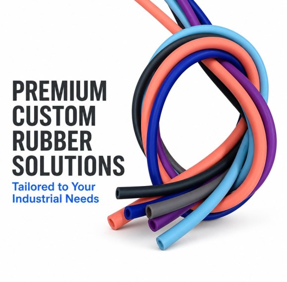 Flexible Silicone Hoses - Multi-Color Custom Rubber Tubing for Industrial Use