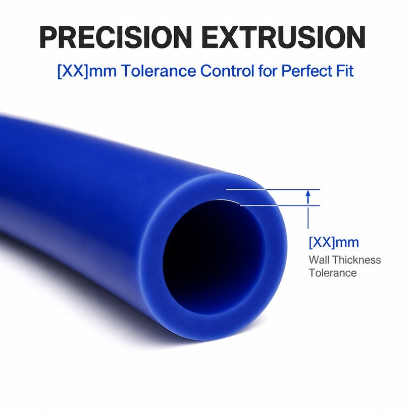 Flexible Silicone Hoses - Multi-Color Custom Rubber Tubing for Industrial Use product image 2