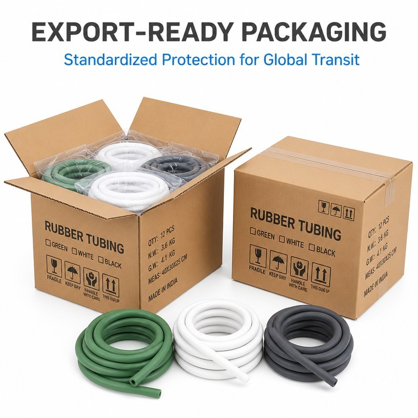 Custom Silicone Rubber Hoses - Flexible Rubber Tubing in Green, White and Black product image 8