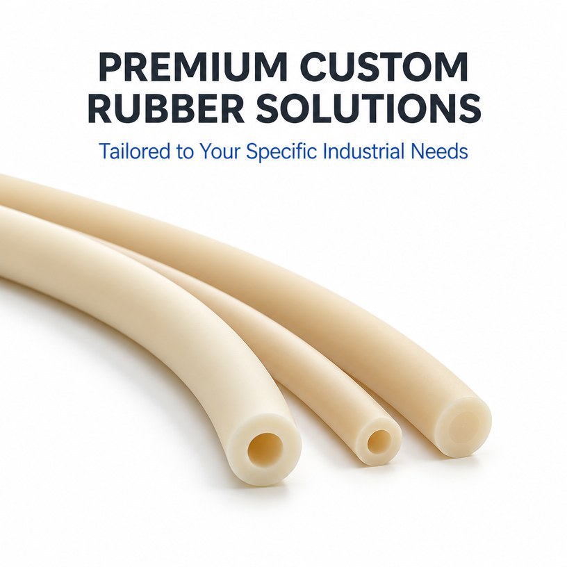 Small Diameter Flexible Rubber Hose - Custom Silicone Tubing for Precision Applications product image 1