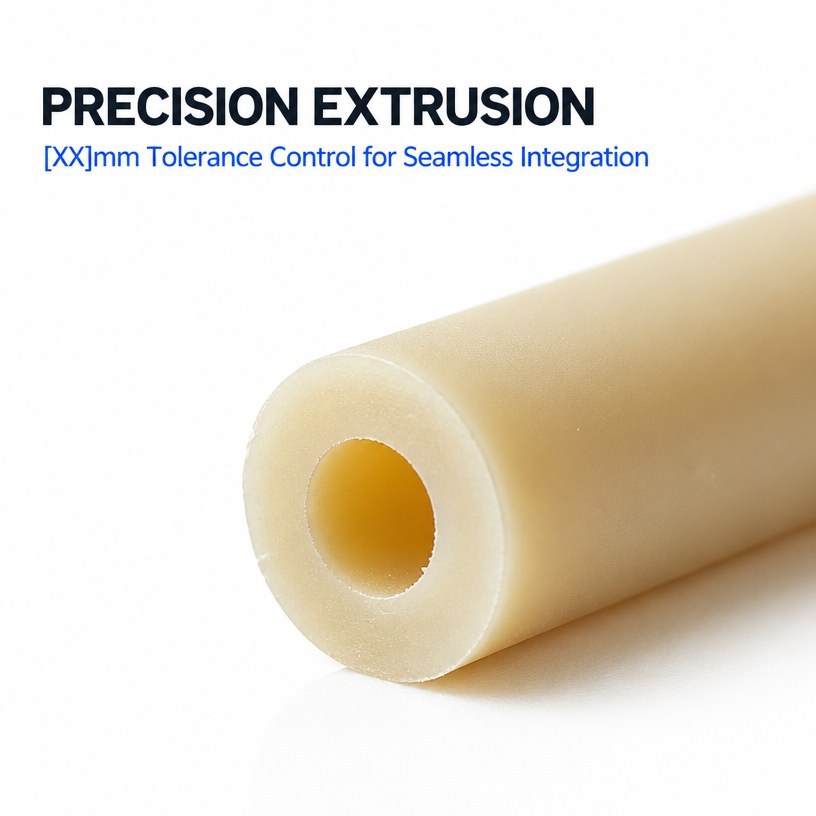 Small Diameter Flexible Rubber Hose - Custom Silicone Tubing for Precision Applications product image 3