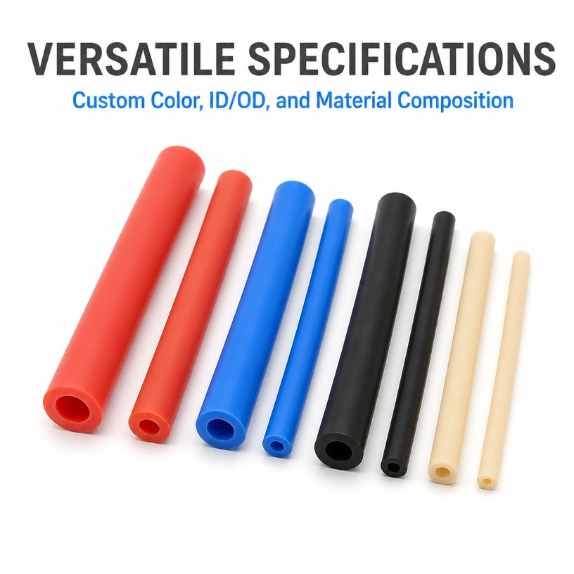 Small Diameter Flexible Rubber Hose - Custom Silicone Tubing for Precision Applications product image 7