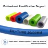 Multi-Color Flexible Silicone Hoses - Custom Rubber Tubing OEM/ODM