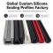 Flexible Rubber Sealing Strip - EPDM Edge Trim for Industrial Equipment