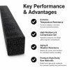 EPDM Foam Strip - Soft Compressible Rubber Sealing Profile OEM/ODM