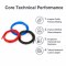 Colored Small-Diameter Silicone Tubing for Fluid and Air Lines