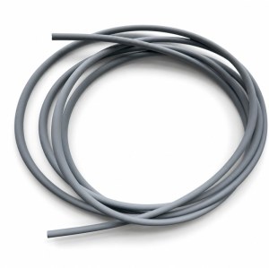 Custom Gray Small-Diameter Rubber Tubing for Precision Fluid Transfer