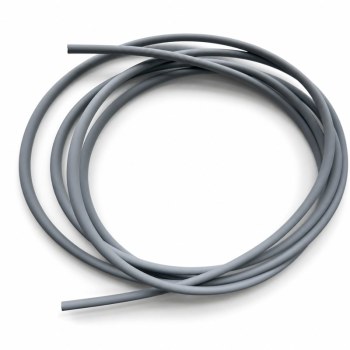 Custom Gray Small-Diameter Rubber Tubing for Precision Fluid Transfer