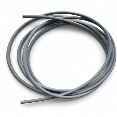 Custom Gray Small-Diameter Rubber Tubing for Precision Fluid Transfer