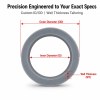Custom Gray Small-Diameter Rubber Tubing for Precision Fluid Transfer