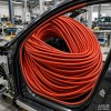 Red Small-Diameter Rubber Tubing for Automotive and Industrial Assemblies