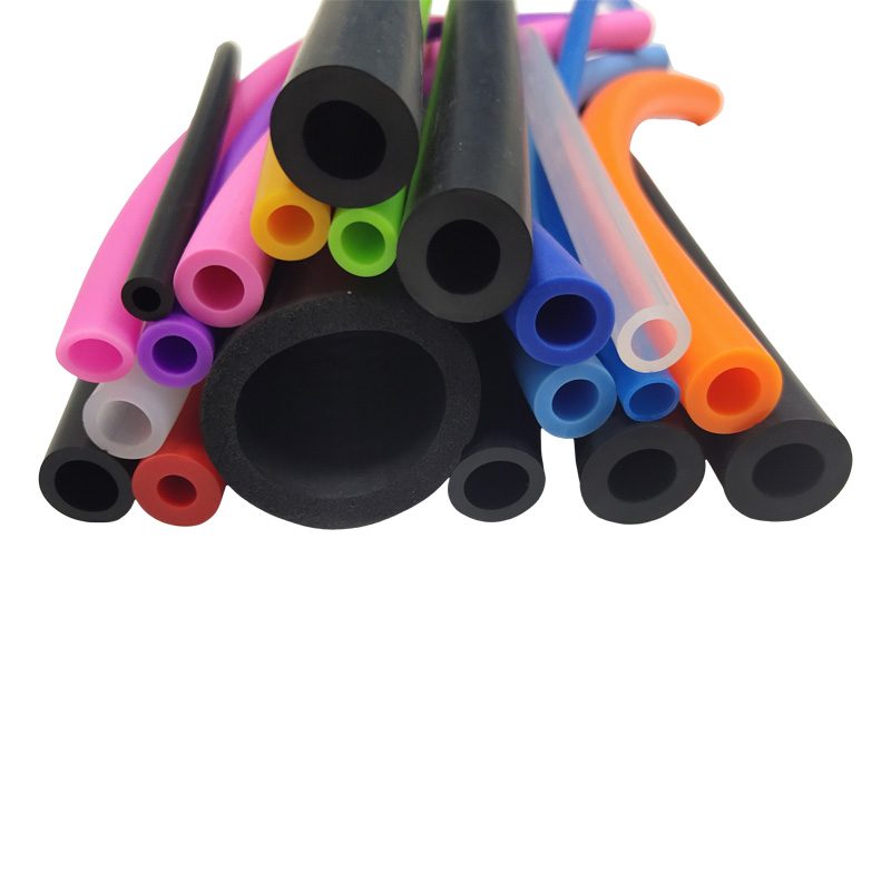 Rubber tubing and extruded profiles for customized applications