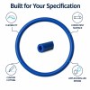 Custom Blue Silicone Coolant Hose for Liquid Cooling Systems