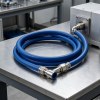 Custom Blue Silicone Coolant Hose for Liquid Cooling Systems