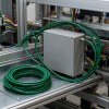 Custom Green Solid Silicone Round Cord for Sealing and Cushioning