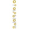 Custom Yellow Silicone Round Cord for Flexible Sealing Applications