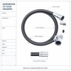 Custom Black EPDM Rubber Tubing for General Equipment Use