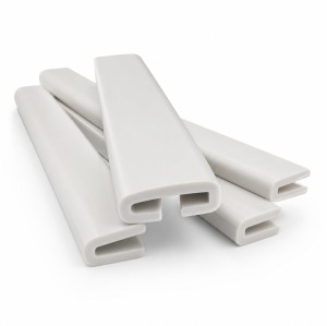 Custom Double-Cavity Silicone Sealing Profile for Equipment Enclosures