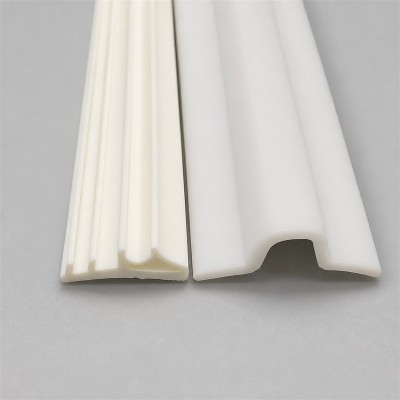 Custom Notched Silicone Cushioning Profile for Equipment Doors