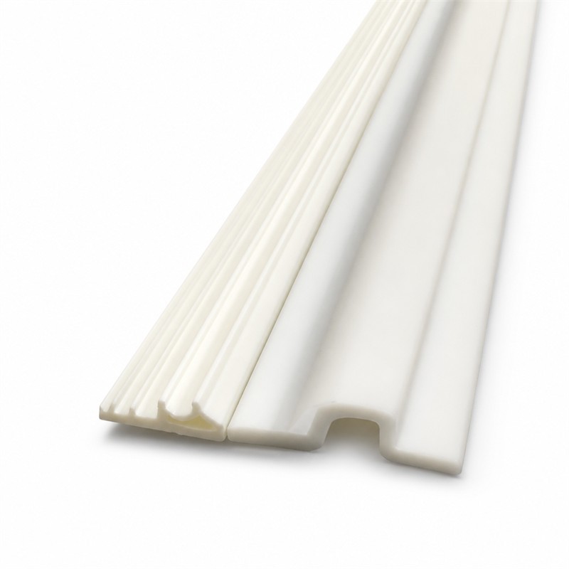 Silicone profile section and detail