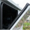Custom Notched Silicone Cushioning Profile for Equipment Doors