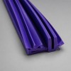 Custom Ribbed Silicone Extrusion for Lighting and Equipment Seals