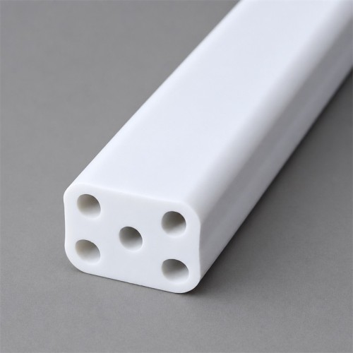 Custom Five-Hole Silicone Spacer Profile for Equipment Panels