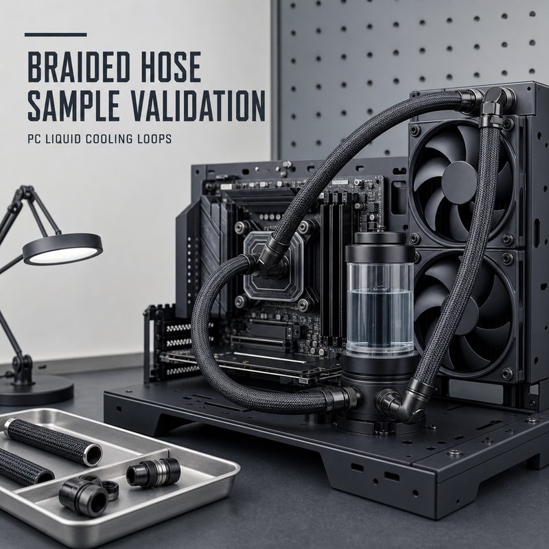 Braided Hose Sample Validation for PC Liquid Cooling Loops