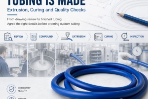 How Silicone Tubing Is Made: Extrusion, Curing and Quality Checks