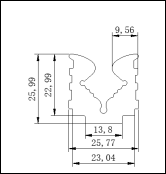 Weather - Resistant and Anti - Corrosion PVC Profiles for Outdoor Golf Club Fixture