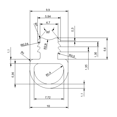 Customizable Outdoor Appliance Lid Seal Easy-to-Install and Non-Toxic for Secure and Eco-Friendly Sealing Solutions