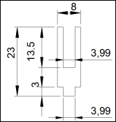 PVC Profile for Luggage Edge