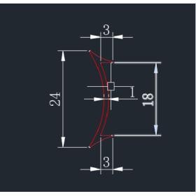 Waterproof Silicone Seal Strip for Bathroom Door Leak Prevention and Moisture Control