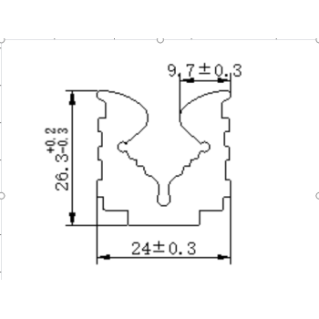 Flexible PVC Profiles for Golf Club Fixture Shock-Absorbing and Lightweight for Enhanced Golf Equipment Performance