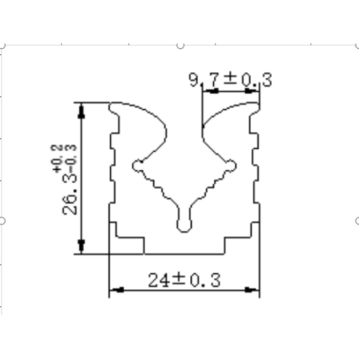 Weather - Resistant and Anti - Corrosion PVC Profiles for Outdoor Golf Club Fixture