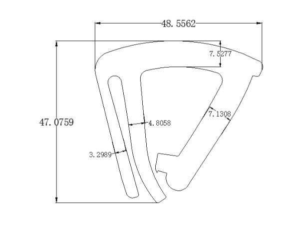 Rubber Pad for Golf Cart Windshield Clip