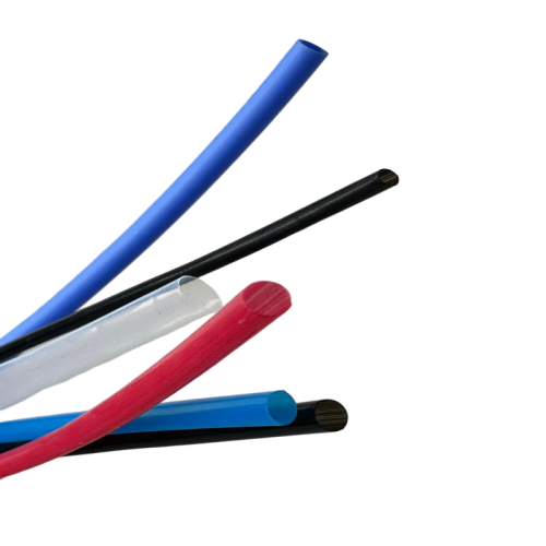 Flexible Electrical Insulation Heat Shrink Tubing Silicone Rubber Tube Black Gray Red Shrinkage Sleeve