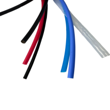 Flexible Electrical Insulation Heat Shrink Tubing Silicone Rubber Tube Black Gray Red Shrinkage Sleeve