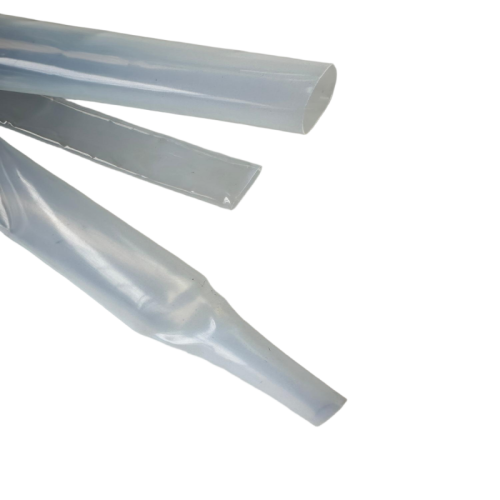 Flexible Electrical Insulation Heat Shrink Tubing Silicone Rubber Tube Black Gray Red Shrinkage Sleeve