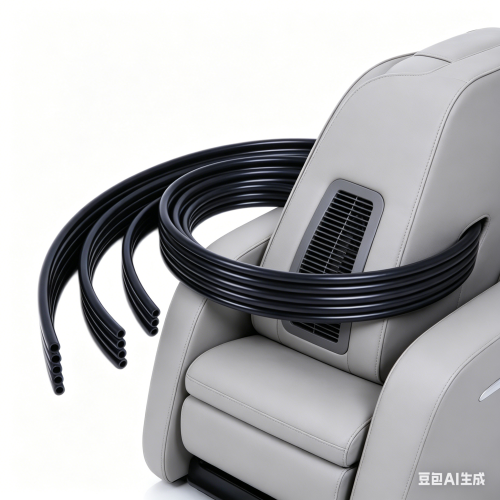 Customizable Multi - Hole Rubber Tubes Tailored for Massage Chair Vent Requirements