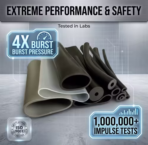 Heat - Resistant Flexible Rubber Tube for Dishwasher Drain Rubber Tube